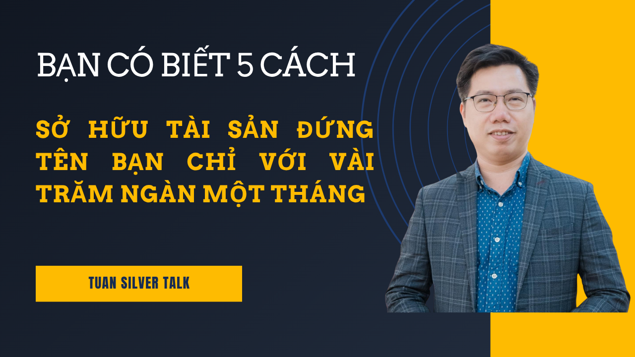 5 CHIẾN LƯỢC TÀI CHÍNH CHO NGƯỜI THU NHẬP TRUNG BÌNH NẾU KHÔNG MUỐN GIẬM CHÂN TẠI CHỖ